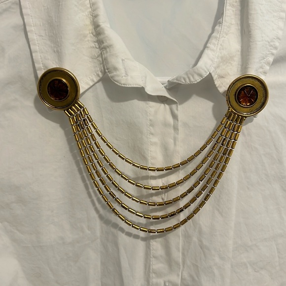 RARE Ben-Amun Crystal Double-Clip brooch - Picture 1 of 5